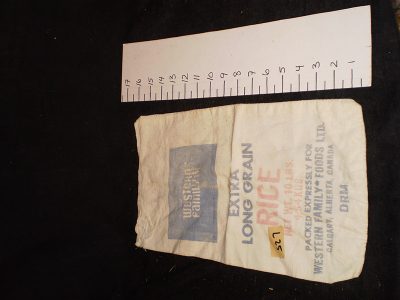 Rice cotton bag