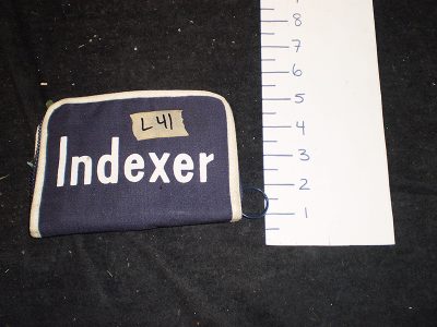 Blue indexer