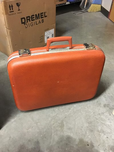 Orange Suitcase