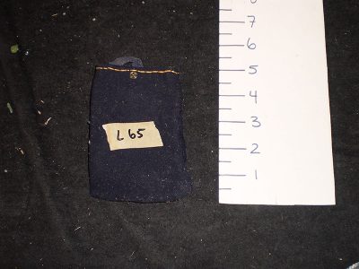 Navy blue small pouch