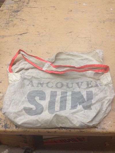 Vancouver Sun Newspaper Bag