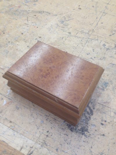 Light Brown Jewellery Box