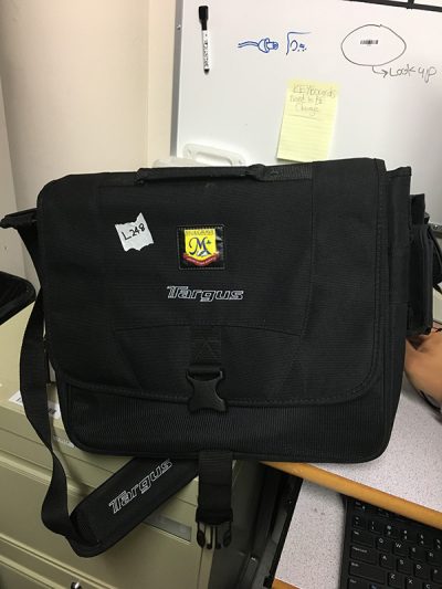Black Targus Laptop Bag