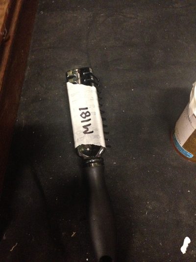 Black Hair brush
