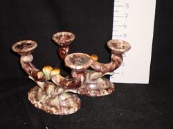 Candelabra porcelain candle holder