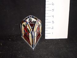 Christmas triangular votive