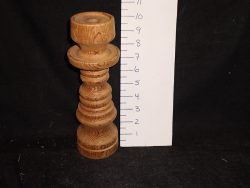 Large Wooden Candlestick