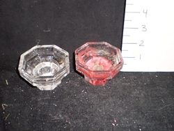 Glass candle holder (bases)