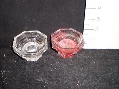 Glass candle holder (bases)