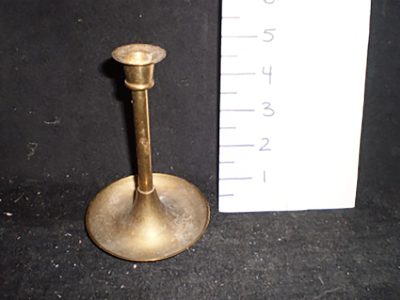 Brass candlestick