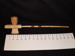 Wooden candle snuffer