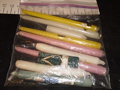 Bag of Colored tapers