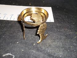 Gold Candle Holder