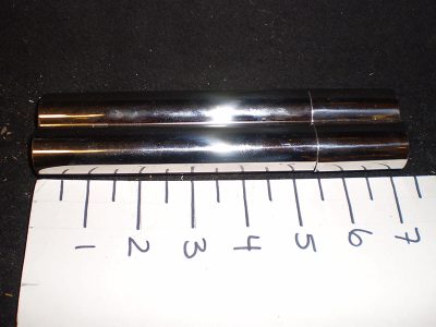 Double-Barrel Cigar holder (stainless steel)
