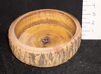 Bowl, wooden, medium