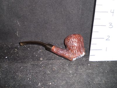 Pipe, brown, “premier rustic”
