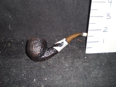 Pipe, wood, brown, “Kay Woodie Chessman”