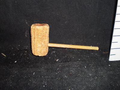 Pipe, old corn-cob style (in plastic bag)