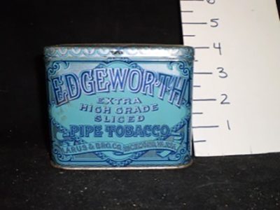 Edgeworth Pipe Tobacco Tin