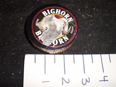 Bighorn snuff jar
