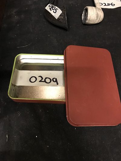 Brown Cigarette case - rectangular