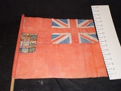 Union Jack, on pole, medium