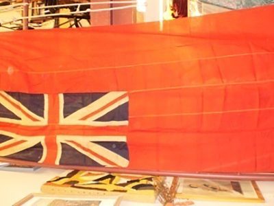 Union Jack, on rope, large
