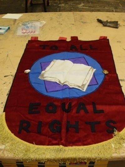 Banner, “Equal rights”