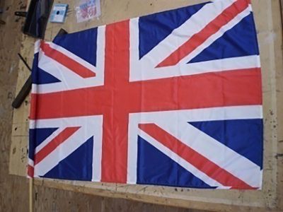 Union jack flag