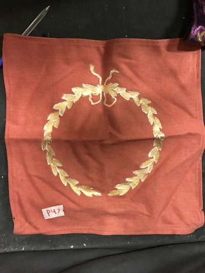 Small Red Roman Style Flag