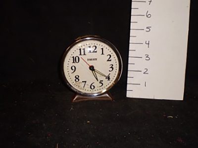 Clock, old, brown