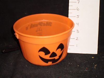 Pail, pumpkin (Mcdonalds)