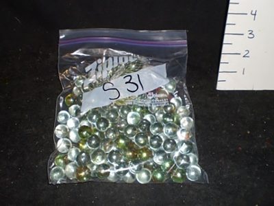 Marbles, clear