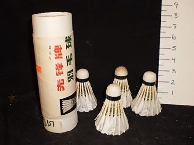 Birdies, badminton, retro tube