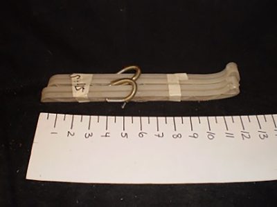 Skate guards, white plastic