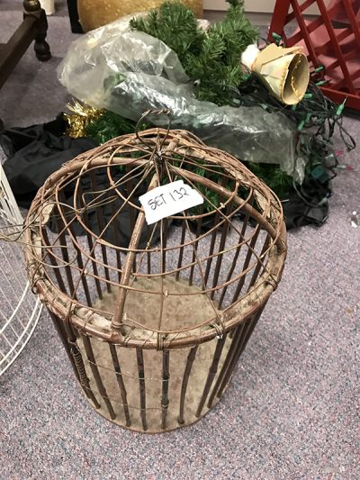 Bird Cage, Wooden, Small