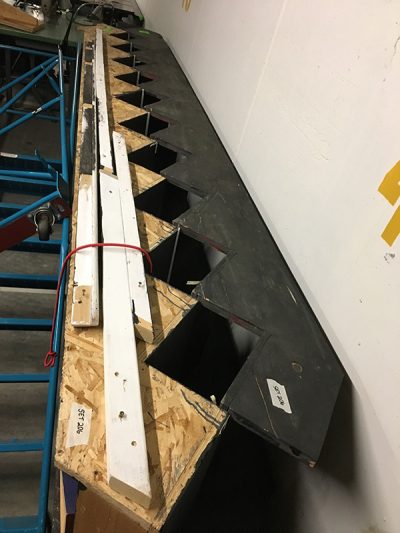 11 step Wooden staircase (Q.2)