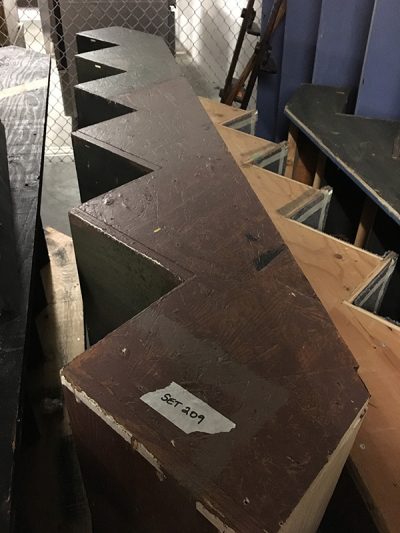 6 Step Wooden Staircase (Q.3)