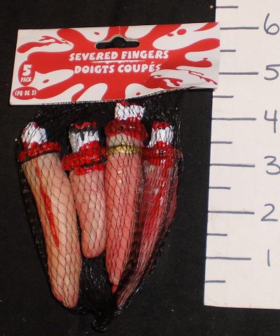 Severed Fingers, not matched
