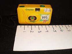 Point and shoot, 80’s yellow crayola 35 mm black