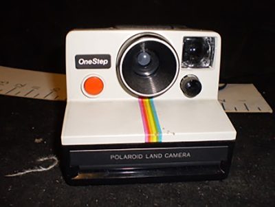 One Step” Polaroid Camera
