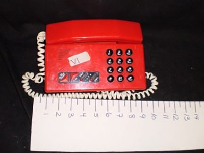 Red Telephone 80's Speaker
