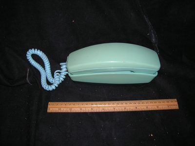 Mint Green 80's wall phone