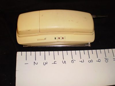 Yellow cordless wall mount 80’s
