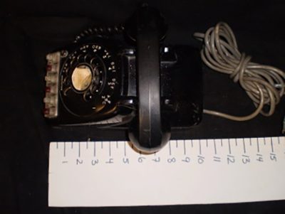 Black rotary desk