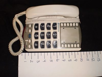 Phone Ivory with buttons