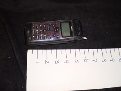 Nokia Cell Phone in Leather Case