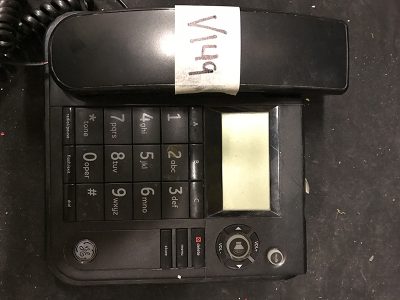 GE Table Top Black Phone