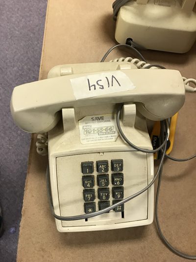 Office beige phone (other storage)
