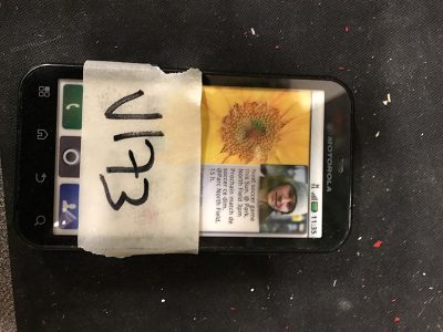 Motorola Telus touchscreen